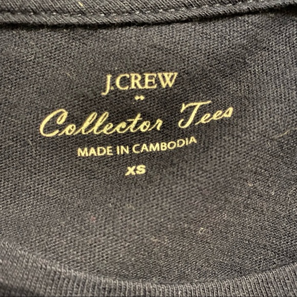 J Crew Navy Blue Nautical Anchor Pocket T Shirt - Picture 4 of 5